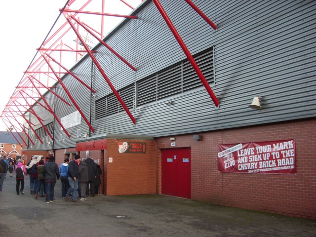 Rear of the North Stand